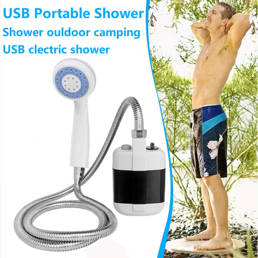 🔥 Essenziali da campeggio - Fino a esaurimento scorte 💦 Doccia portatile per campeggio con pompa d’acqua 🚀