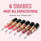 Kaufen Sie 1 und erhalten Sie 1 gratis💋Wasserfester und feuchtigkeitsspendender Glitzer-Lippenstift