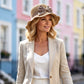 🎀 50% DI SCONTO 👒 | Cappello di paglia con fiocco retrò – Pieghevole & Traspirante per l’estate