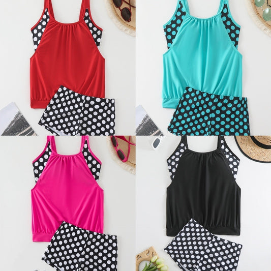🥳 SALDI IMPERDIBILI 2026 💞 Oltre 50.000 pezzi venduti! ✨ Costume da bagno a due pezzi da donna a pois