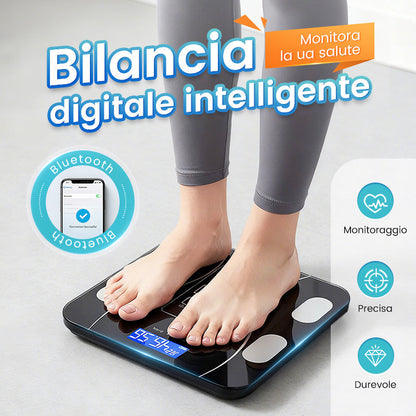 🏅🔥 Ultimo giorno di vendita 50% di sconto 🔥 Peso e grasso corporeo Scala digitale intelligente 🏃 ‍