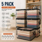 💥ULTIMO GIORNO HOT SALE 50% DI SCONTO 📦Grande, Pesante, Spessa Scatola Portaoggetti in Plastica Trasparente