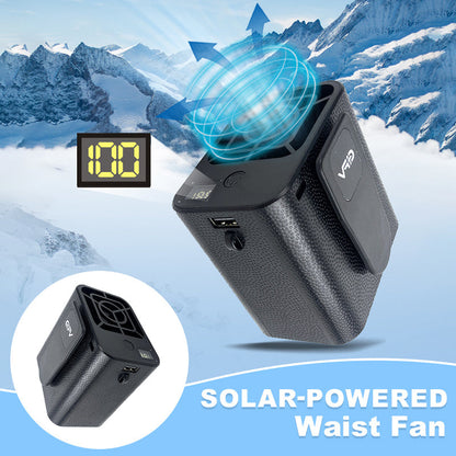 Solarbetriebener Taillenventilato