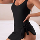 👙Ultima occasione: 50% DI SCONTO💃 Costume intero da donna con controllo addominale e chiusura con nodo