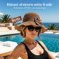 🎀 50% DI SCONTO 👒 | Cappello di paglia con fiocco retrò – Pieghevole & Traspirante per l’estate