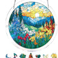 🔥ULTIMO GIORNO: SCONTO 50% ☀️🛍️Acrylic Jigsaw Puzzle Suncatcher 80 Pezzi