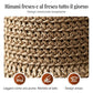 🎀 50% DI SCONTO 👒 | Cappello di paglia con fiocco retrò – Pieghevole & Traspirante per l’estate