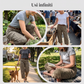 Pantaloni capri cargo casual con vestibilità ampia