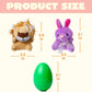 🎁Saldi di Pasqua 50% DI SCONTO😍Uova di Pasqua pre-riempite, piene di peluche a forma di animali