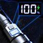 Torcia laser tattica ricaricabile a LED 90000 lumen ad alta intensità