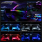 Illuminazione LED d'atmosfera per interni auto – Pro