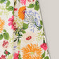 ⏰SALDI ESTIVI – 50% DI SCONTO 💃Abito midi floreale con scollo quadrato arricciato e tasche