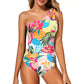 💥ULTIMO GIORNO DI SALDI -50%🏖️🩱Costume intero monospalla da donna – Modellante & contenitivo per la pancia