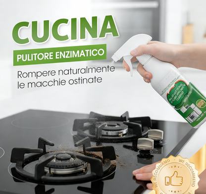 🧴 PRENDI 2 E NE AVRAI 1 IN OMAGGIO! 🔥Detergente enzimatico multiuso schiumogeno – Potente, sgrassante e perfetto per la cucina