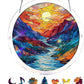 🔥ULTIMO GIORNO: SCONTO 50% ☀️🛍️Acrylic Jigsaw Puzzle Suncatcher 80 Pezzi