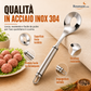 📢📢SCONTO DEL 50%!! ⏰Cucchiaio per polpette in acciaio inossidabile
