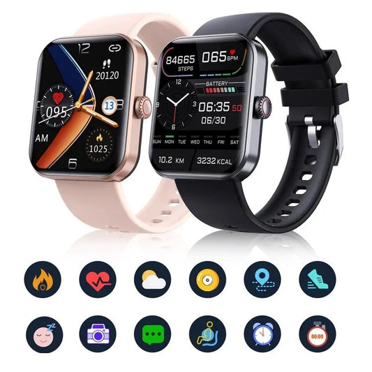 💖Ganztägige Überwachung von Herzfrequenz und Blutdruck🌟Intelligente Uhr mit Bluetooth für die Mode