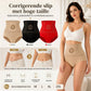 Pantaloncini modellanti da donna a vita alta