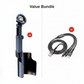 Portabicchieri auto con supporto per telefono – regolabile a 360°, potente magnete N52, utilizzo con una sola mano, compatibile con tutti gli smartphone, sistema magnetico e a morsetto ultra stabile per una guida sicura 🚗📱