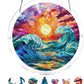 🔥ULTIMO GIORNO: SCONTO 50% ☀️🛍️Acrylic Jigsaw Puzzle Suncatcher 80 Pezzi