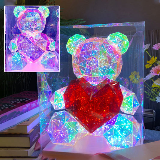 💕Speciale Anniversario - 50% DI SCONTO 🎁 Orsetto Luminoso Colorato