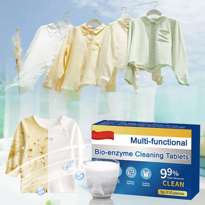 🎉Multifunktionale Bioenzym-Reinigungs-Brausetabletten
