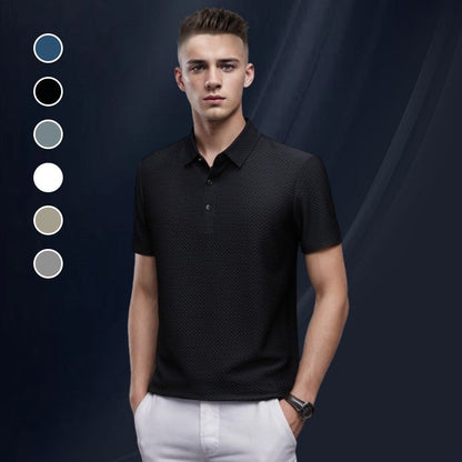 ✨Neu eingetroffen✨Sommerliches T-Shirt aus Eis-Seide für Herren