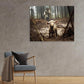Jesus mit Lamm Wandbild Leinwandbilder