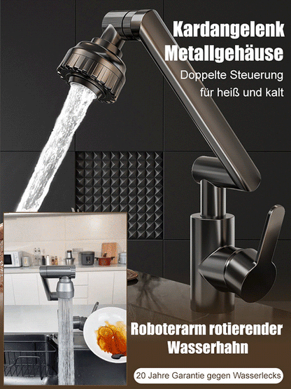 ⚡LIMITIERTES ANGEBOT: 1080° Dreh-Wasserhahn mit 4 Strahlarten | Für Küche & Bad