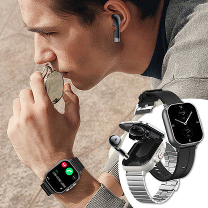 🎧⌚ 2-in-1 Smartwatch & Ohrhörer – Alles in einem! 🌟