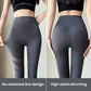 Hochtaillierte Netz-Leggings mit Taschen für Frauen