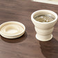 Pillen-Organizer mit faltbarem Silikonbecher