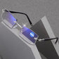 Blue Light Blocking Rimless Lesebrille für Presbyopi