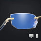 Blue Light Blocking Rimless Lesebrille für Presbyopi