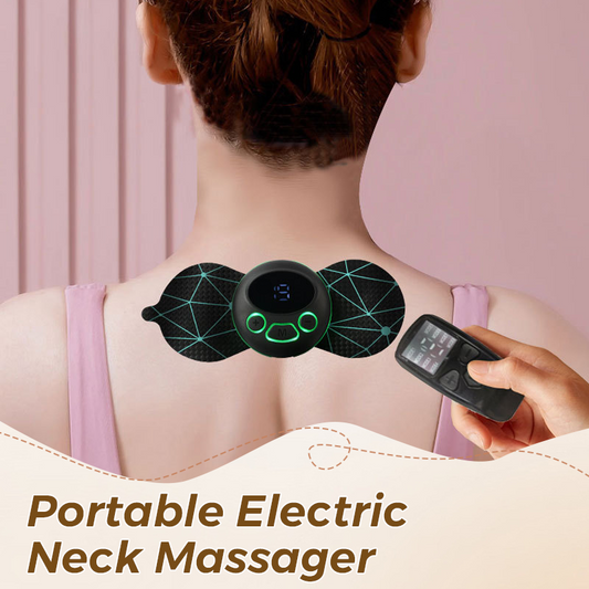 Tragbares elektrisches Nackenmassagegerät Aufkleber