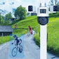 3-Linsen 360° WiFi Sicherheitskamera für draußen