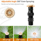 🏡ACQUISTA 1, RICEVI 1 GRATIS✨ Sistema di Irrigazione Automatico Rotante a 360° – Irrigatore da Giardino per Giardino, Prato e Terrazza 🌿💦