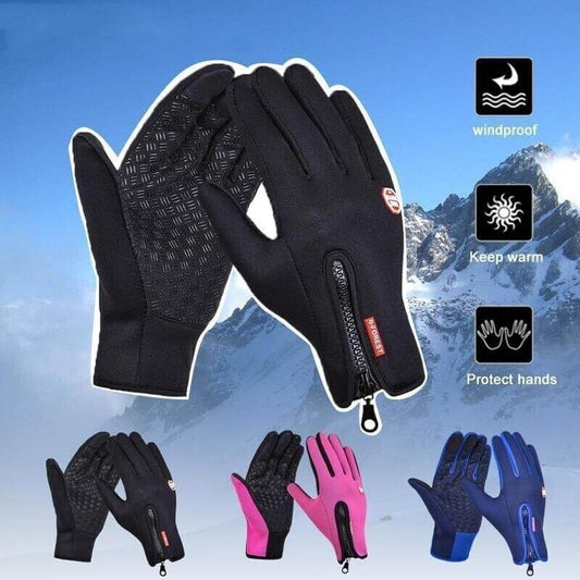 🏆Compatibili con touchscreen🔥Guanti termici caldi per ciclismo, corsa e guida🧤