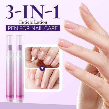 Penna Lozione 3-in-1 per Cuticole e Cura delle Unghie