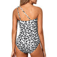 💥ULTIMO GIORNO DI SALDI -50%🏖️🩱Costume intero monospalla da donna – Modellante & contenitivo per la pancia