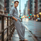 🔈🔈OFFERTA A TEMPO LIMITATO - SCONTO DEL 50%🔥Set da uomo composto da 2 pezzi: top casual con cappuccio e pantaloni