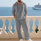 🔈🔈OFFERTA A TEMPO LIMITATO - SCONTO DEL 50%🔥Set da uomo composto da 2 pezzi: top casual con cappuccio e pantaloni