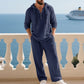 🔈🔈OFFERTA A TEMPO LIMITATO - SCONTO DEL 50%🔥Set da uomo composto da 2 pezzi: top casual con cappuccio e pantaloni