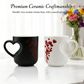 📢📢50% DI SCONTO!!!⏰ Tazza in Ceramica a Colore Cangiante con Manico a Forma di Cuore 💝✨