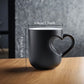 📢📢50% DI SCONTO!!!⏰ Tazza in Ceramica a Colore Cangiante con Manico a Forma di Cuore 💝✨