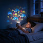 Lampada proiettore LED a rotazione dinamica