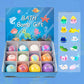 Set regalo da 12 bombe da bagno per bambin