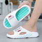 ☁️🦶 Pantofole in memory foam | Supporto per l'arco plantare, antiscivolo, adatte all'uso su superfici asciutte e bagnate, facili da indossare e togliere, eleganti e versatili