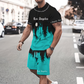 👕 ORA 50% DI SCONTO! 🔥 Set da uomo con T-shirt stampata e shorts – Tessuto morbido, design accattivante e perfetto per le giornate estive ☀️