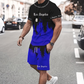 👕 ORA 50% DI SCONTO! 🔥 Set da uomo con T-shirt stampata e shorts – Tessuto morbido, design accattivante e perfetto per le giornate estive ☀️